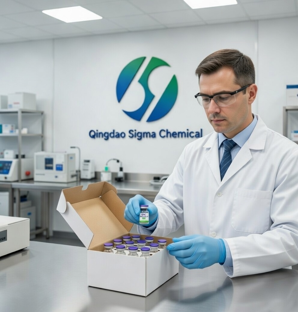 QSC staff packaging vials for wholesale